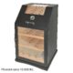Humidor na doutníky Angelo Cabinet Carbon 150D, 36x37,5x63cm  (920043)
