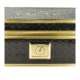 Humidor na doutníky Cigars Black/Gold 25D, 26x22x11,5cm  (920049)