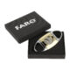 Doutníkový ořezávač Faro silver/gold, 22mm  (02059)
