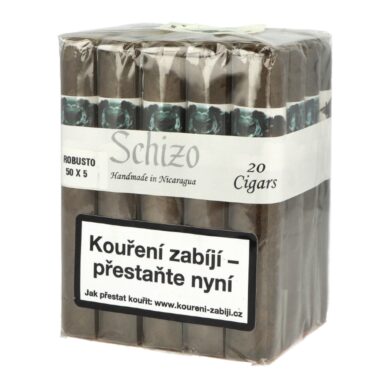 Doutníky Asylum Schizo Robusto 5x50, 20ks  (4997555)
