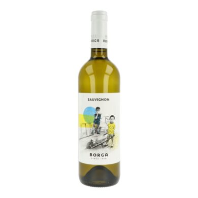 Víno Borga Sauvignon IGT 0,75l 2018 12,5%, bílé  (ISAUVZE75)