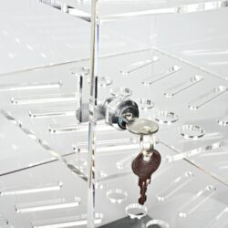 Humidor na doutníky Angelo Gastro, 25x25x60cm, plexi  (920042)