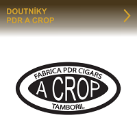 Dominikánské doutníky PDR A Crop. Precizně ručně balené doutníky z dominikánské republiky z kvalitních dominikánských a nikaragujských tabákových listů. Charakteristické pro doutníky PDR A Crop je bohatý kouř a středně silná zemitá chuť.
